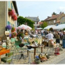 Antik- und Flohmarkt in Rodemack (Lothringen)